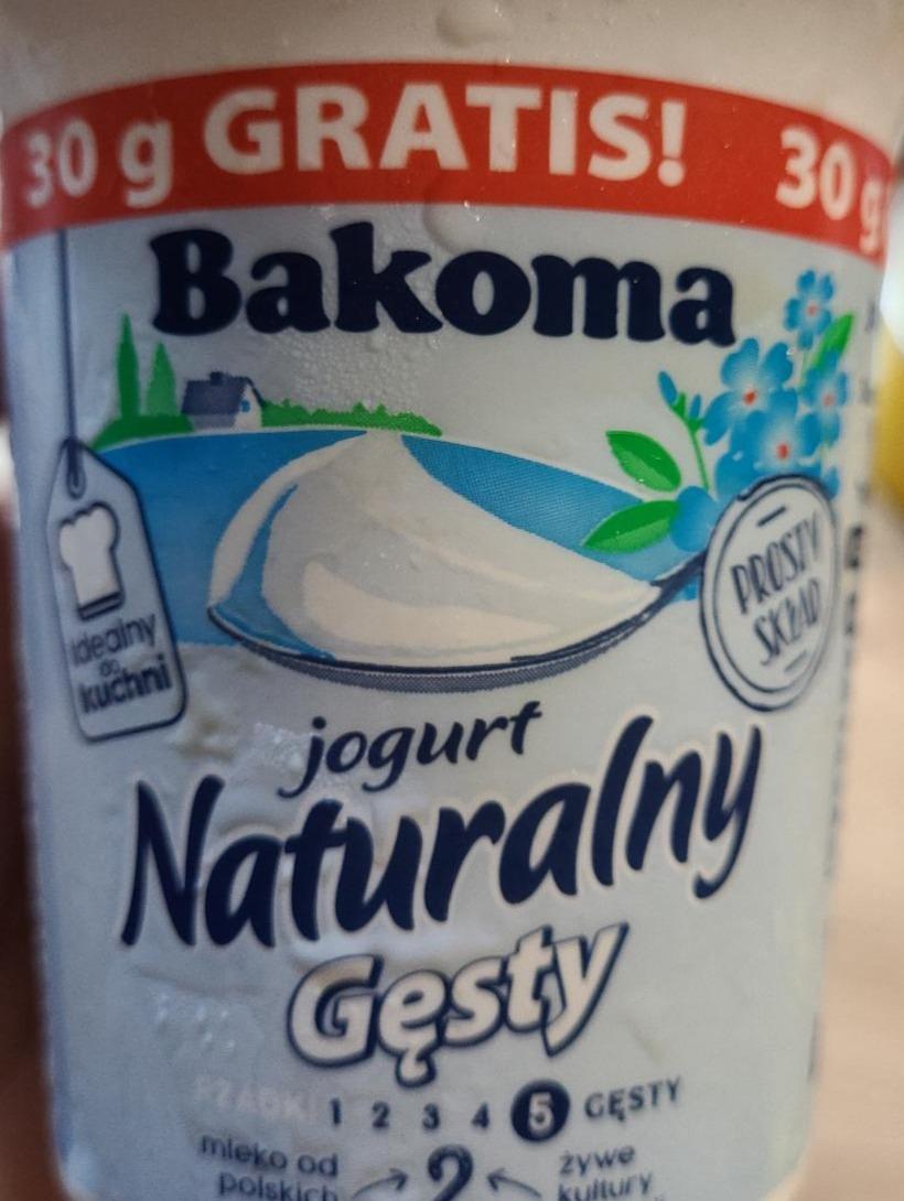 Fotografie - Jogurt Naturalny Gęsty 2.8% Bakoma