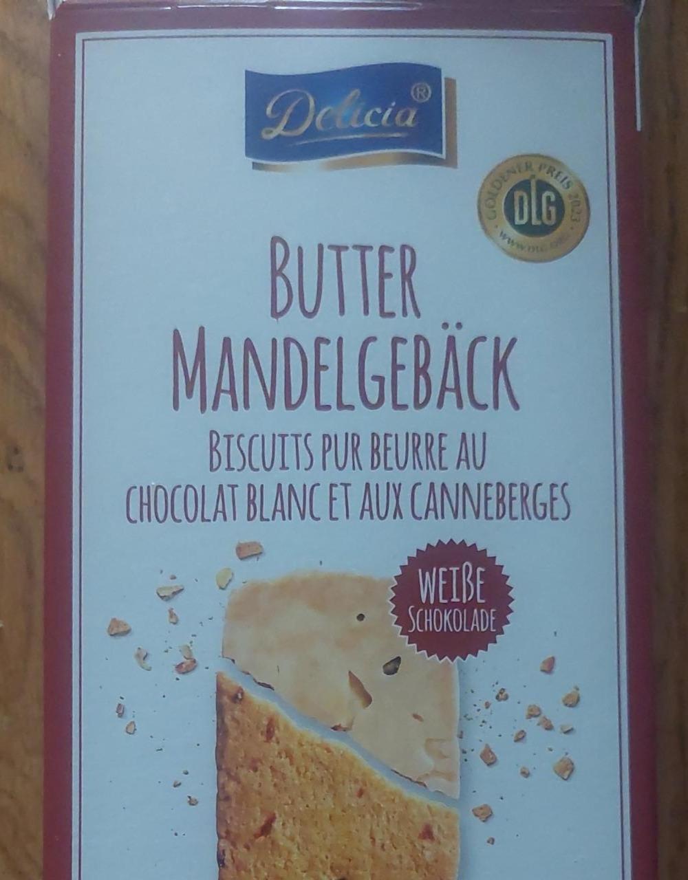 Fotografie - Butter MandelGebäck Weiße Schokolade Delicia