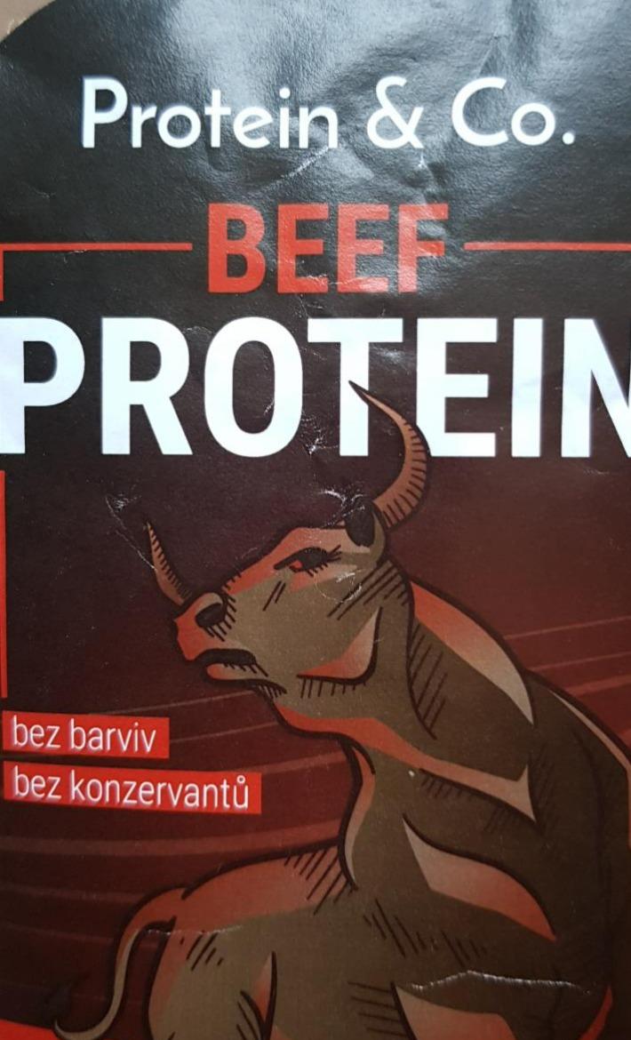 Fotografie - BEEF PROTEIN natural Protein&Co.