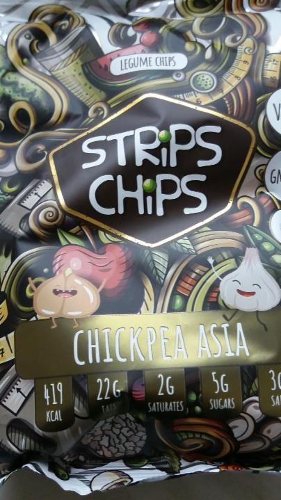 Fotografie - Strips Chips Chickpea ASIA