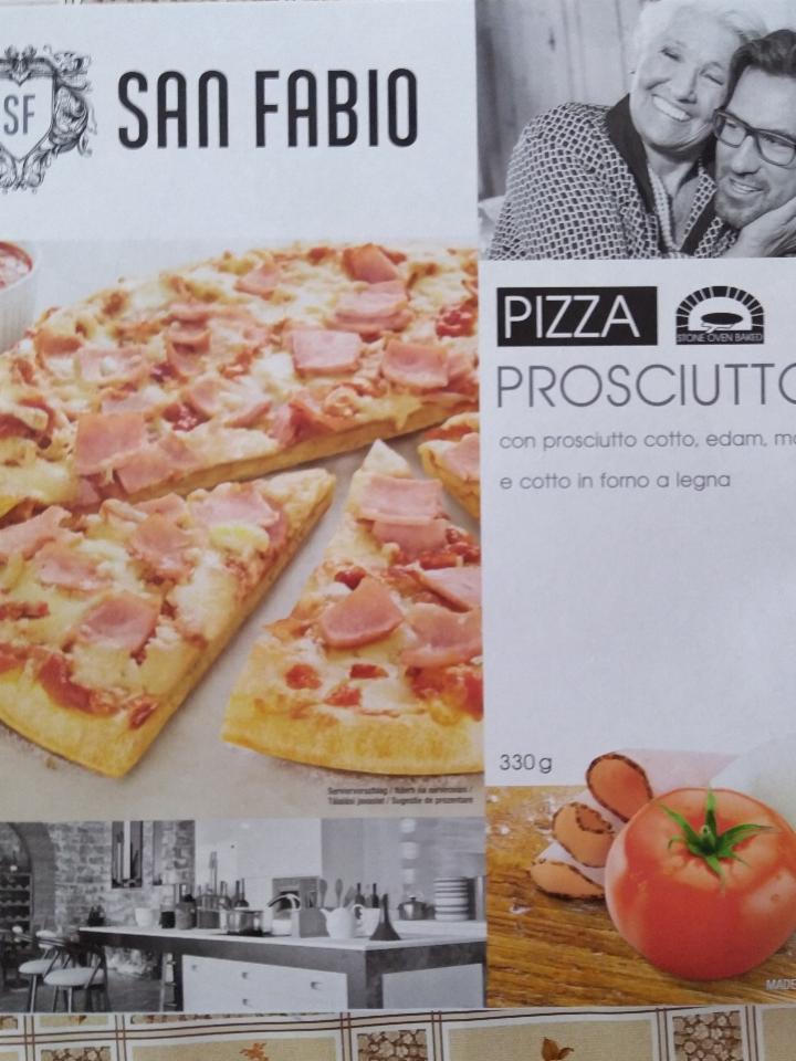 Fotografie - Pizza prosciutto (pizza se šunkou) San Fabio