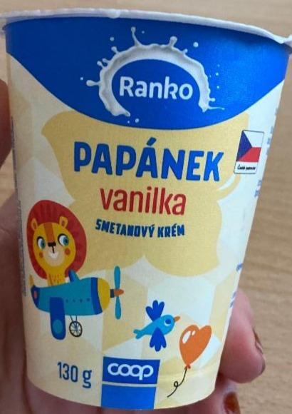 Fotografie - Papánek vanilka smetanový krém Ranko