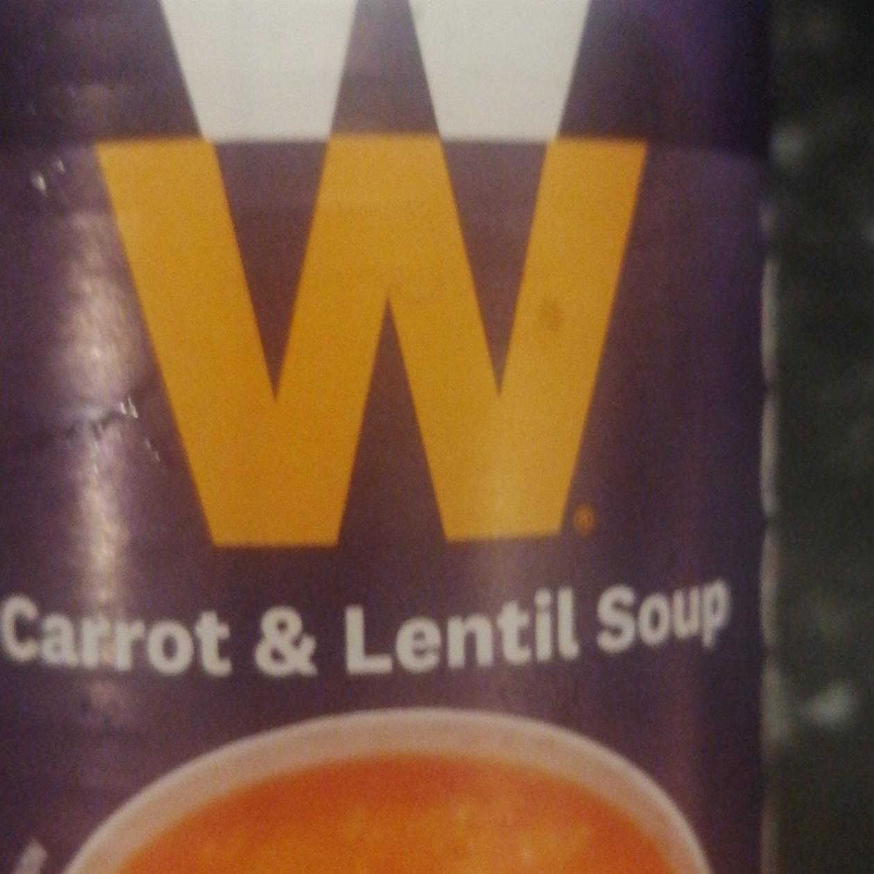 Fotografie - Carrot & Lentil Soup WW