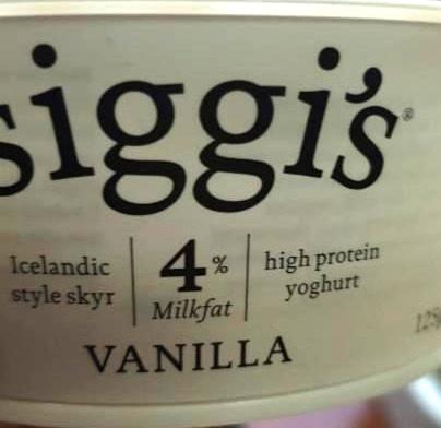 Fotografie - Icelandic style skyr vanilla 4% milkfat Siggi's