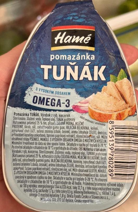 Fotografie - Pomazánka tuňák Hamé
