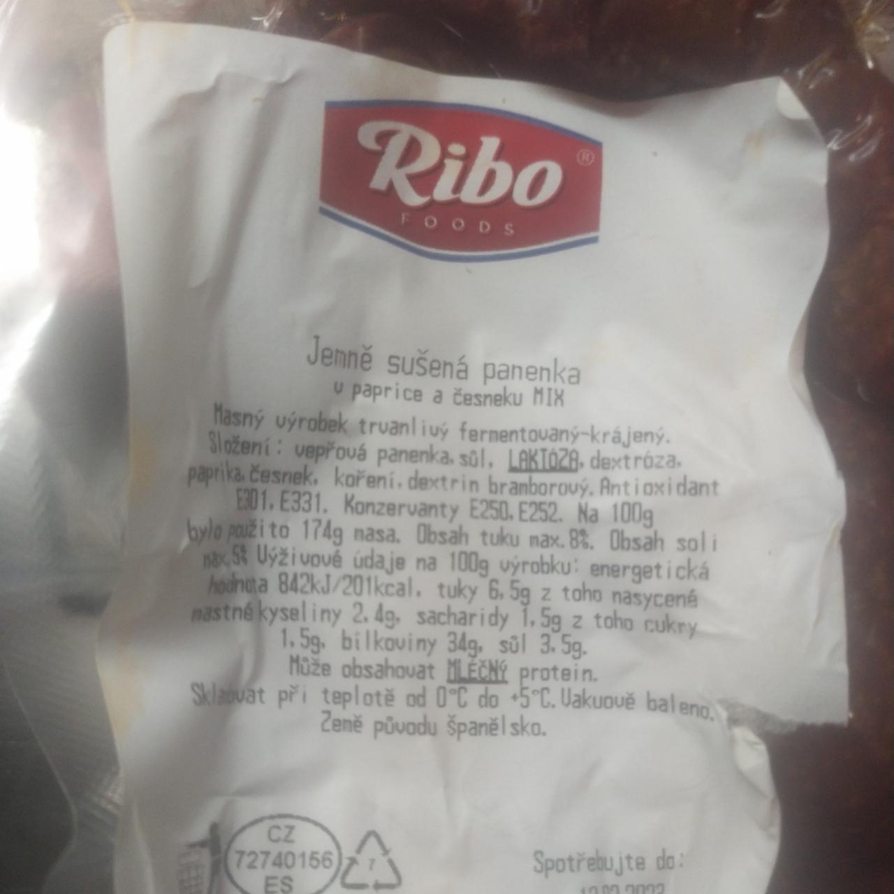 Fotografie - Jemně sušená panenka Ribo foods