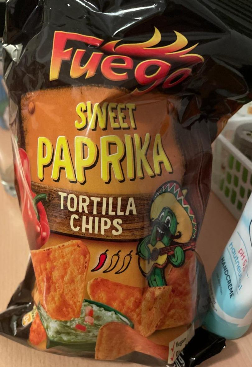 Fotografie - sweet paprika tortilla chips Fuego