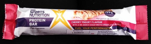 Fotografie - Sports Nutrition Protein Bar Cherry Yogurt Flavour Asda