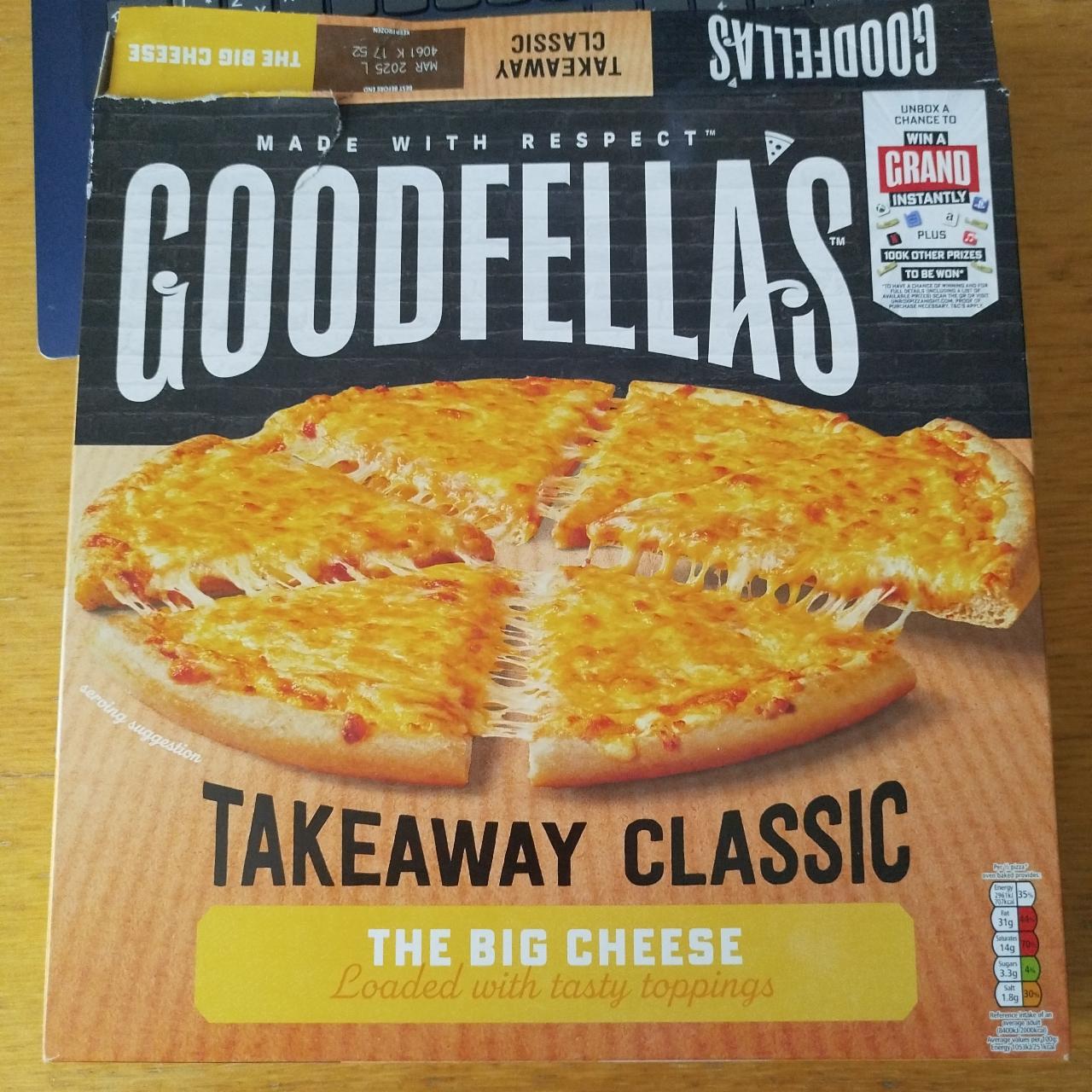 Fotografie - Takeaway Classic The Big Cheese Goodfella's