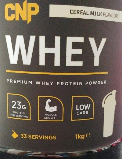 Fotografie - CNP premium Whey protein powder