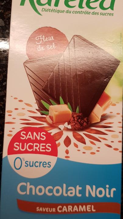 Fotografie - Chocolat noir saveur caramel 0% sucres Karéléa