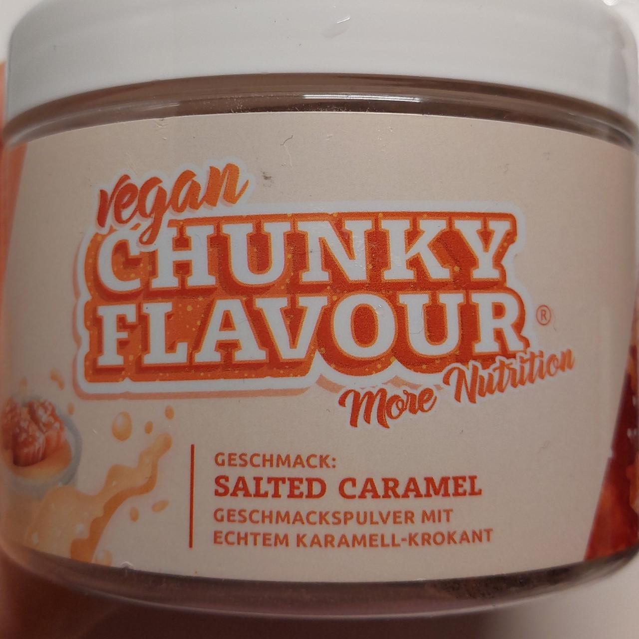 Fotografie - vegan chunky flavour salted caramel More Nutrition