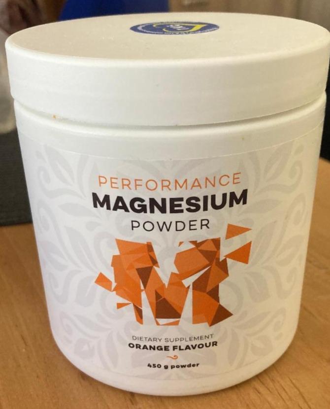 Fotografie - Performance Magnesium Powder Orange flavour