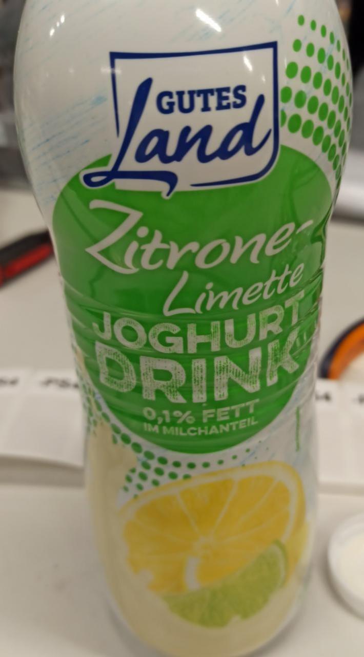 Fotografie - Zitrone-Limette Joghurt Drink Gutes Land