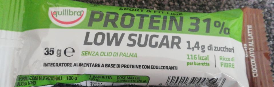 Fotografie - Protein low sugar sport&fit line