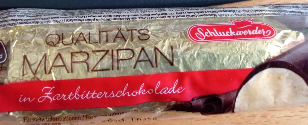 Fotografie - Qualitäts Marzipan in Zartbitterschokolade Schluckwerder
