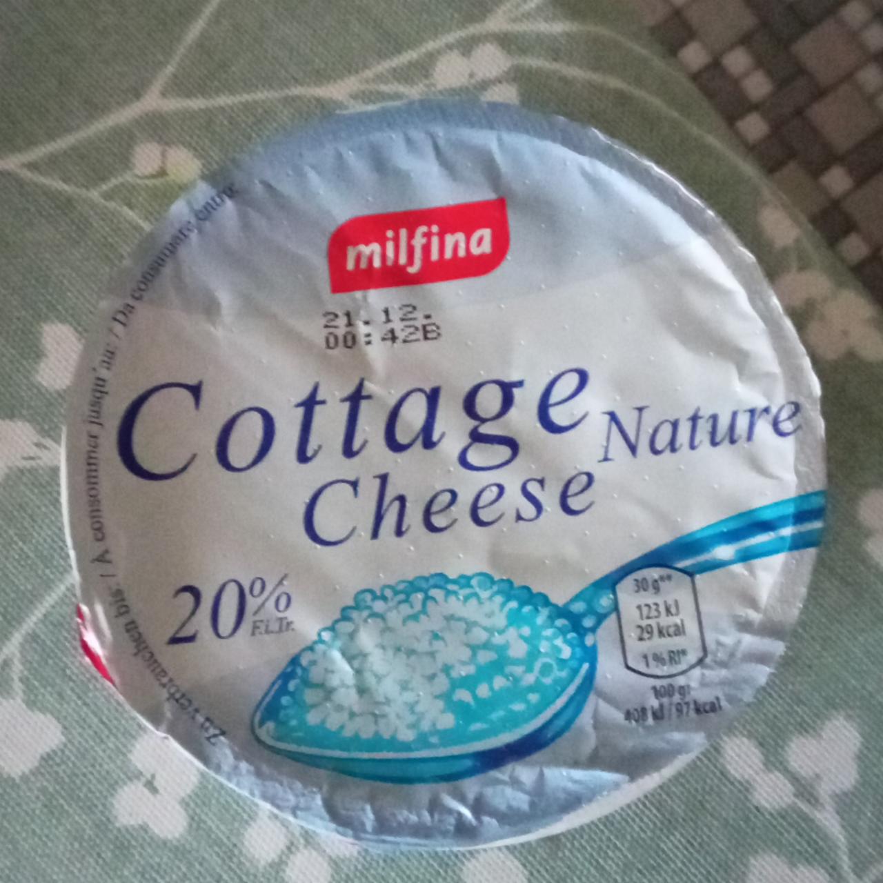 Fotografie - cottage cheese schnittlauch Milfina