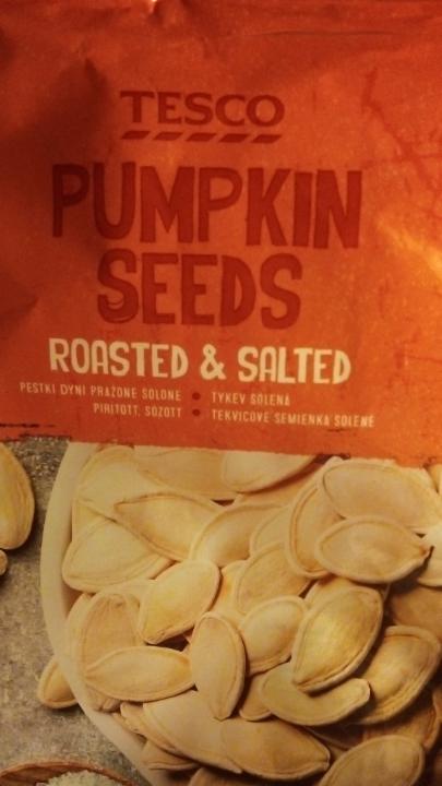 Fotografie - Pumpkin seeds roasted, salted Tesco