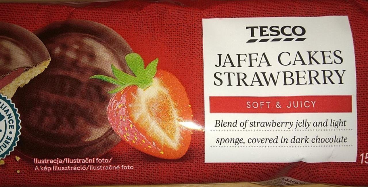 Fotografie - Jaffa cakes strawberry Tesco