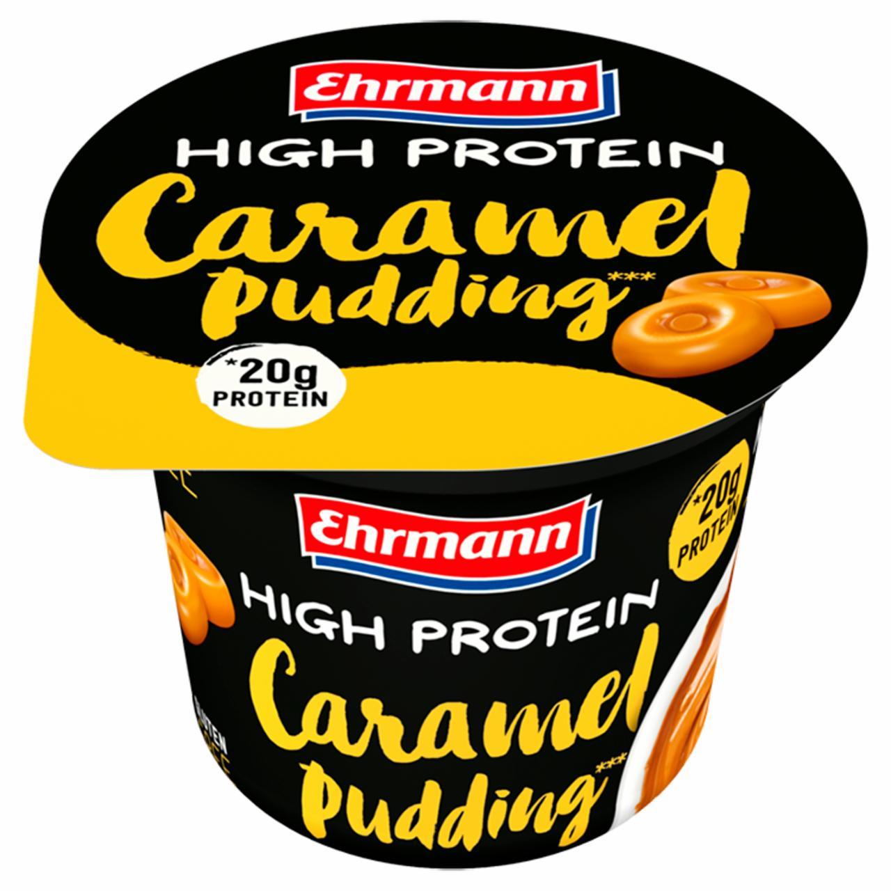 Fotografie - High protein caramel pudding Ehrmann