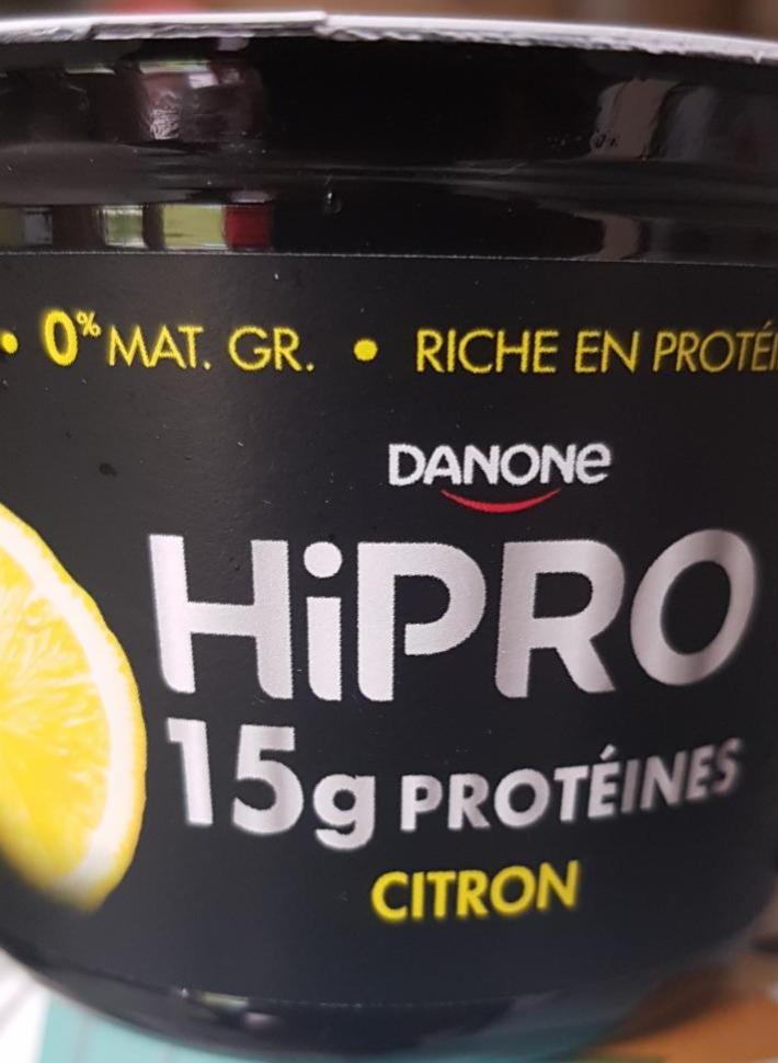 Fotografie - HiPRO 15g protéines Citron Danone