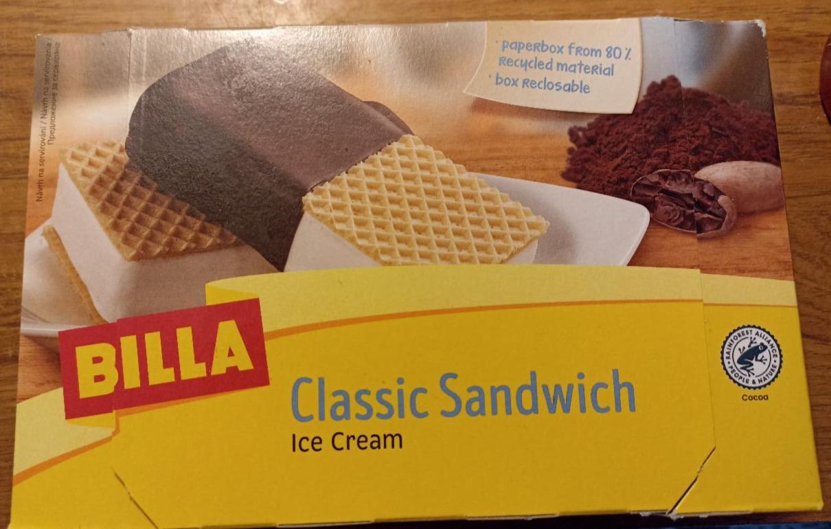 Fotografie - Classic Sandwich Ice Cream Billa