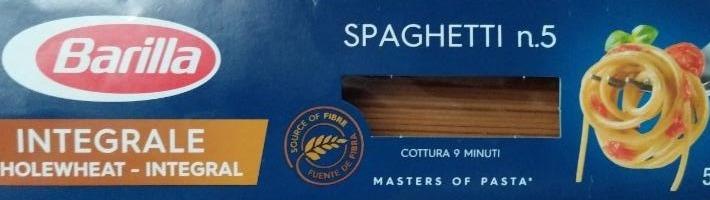 Fotografie - Spaghetti integrale Barilla