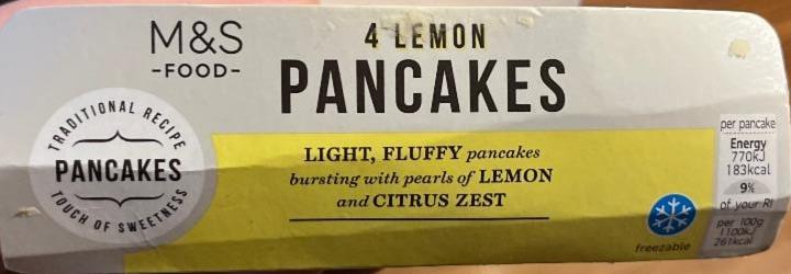 Fotografie - Lemon pancakes M&S Food