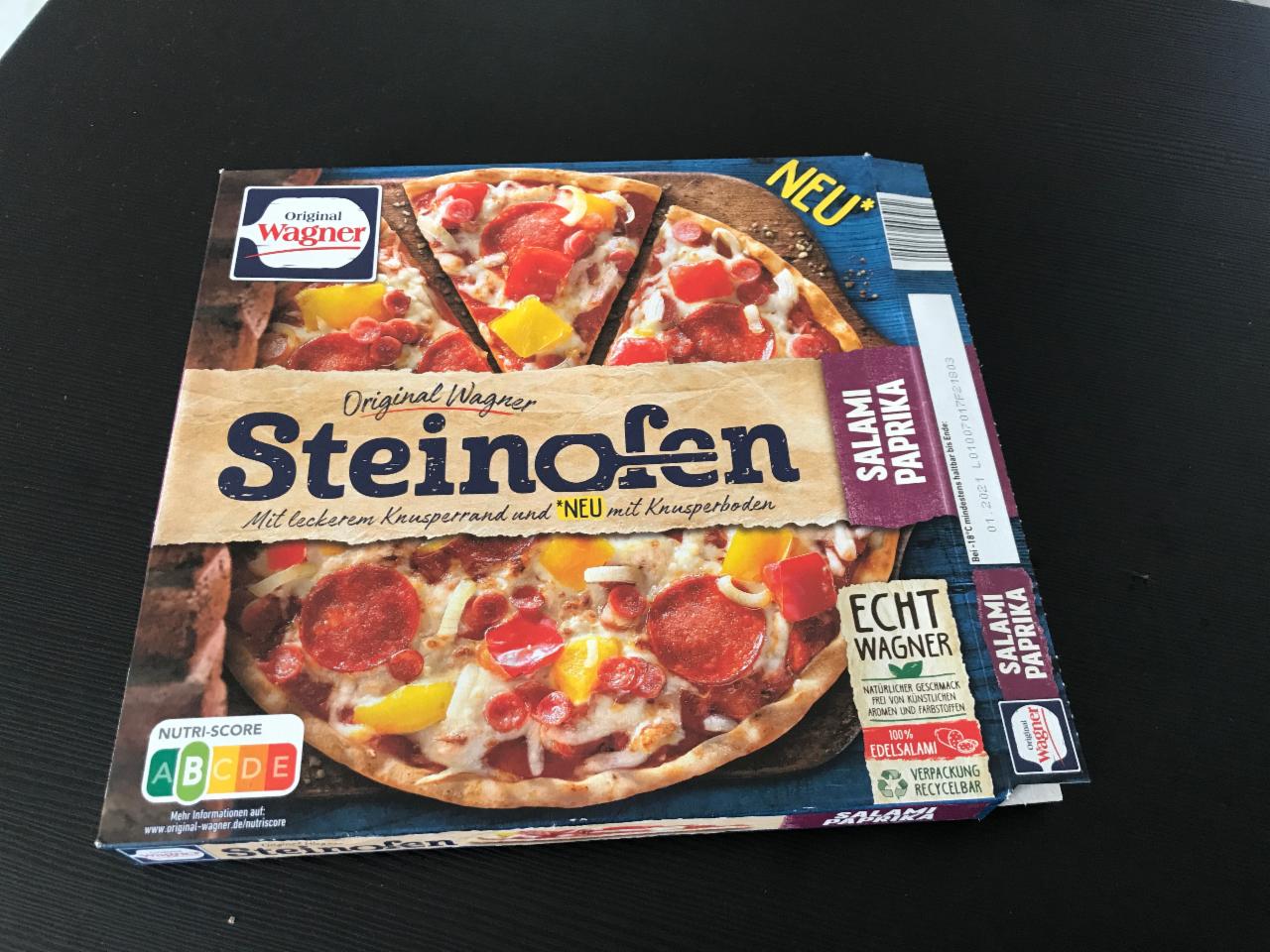 Fotografie - Steinofen Pizza salami paprika