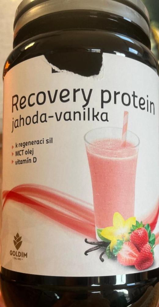 Fotografie - Recovery protein jahoda - vanilka MyKeto