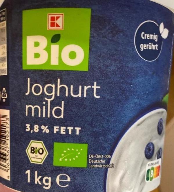 Fotografie - Joghurt mild 3,8% fett K-Bio