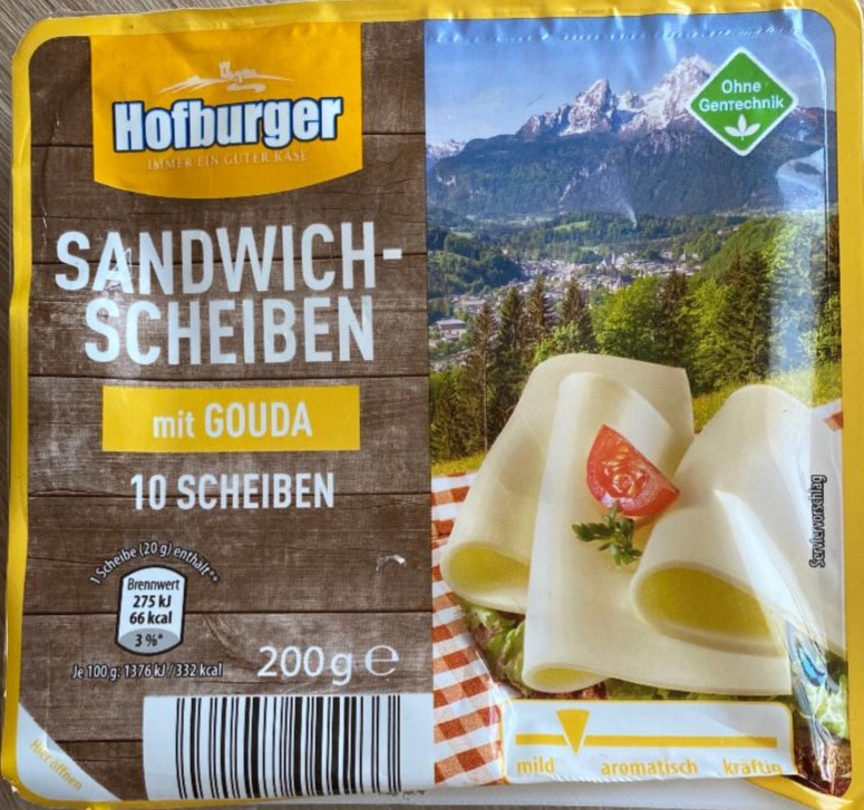 Fotografie - Sandwich-Scheiben mit Gouda Hofburger