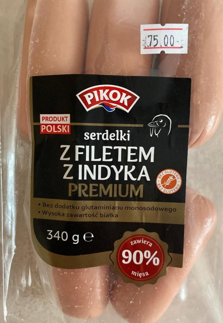 Fotografie - Serdelki z filetem z indyka Premium Pikok