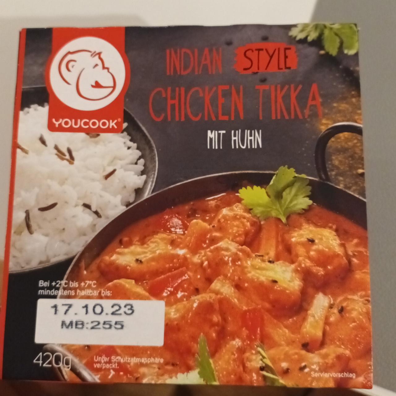 Fotografie - Indian Style Chicken Tikka mit Huhn YouCook