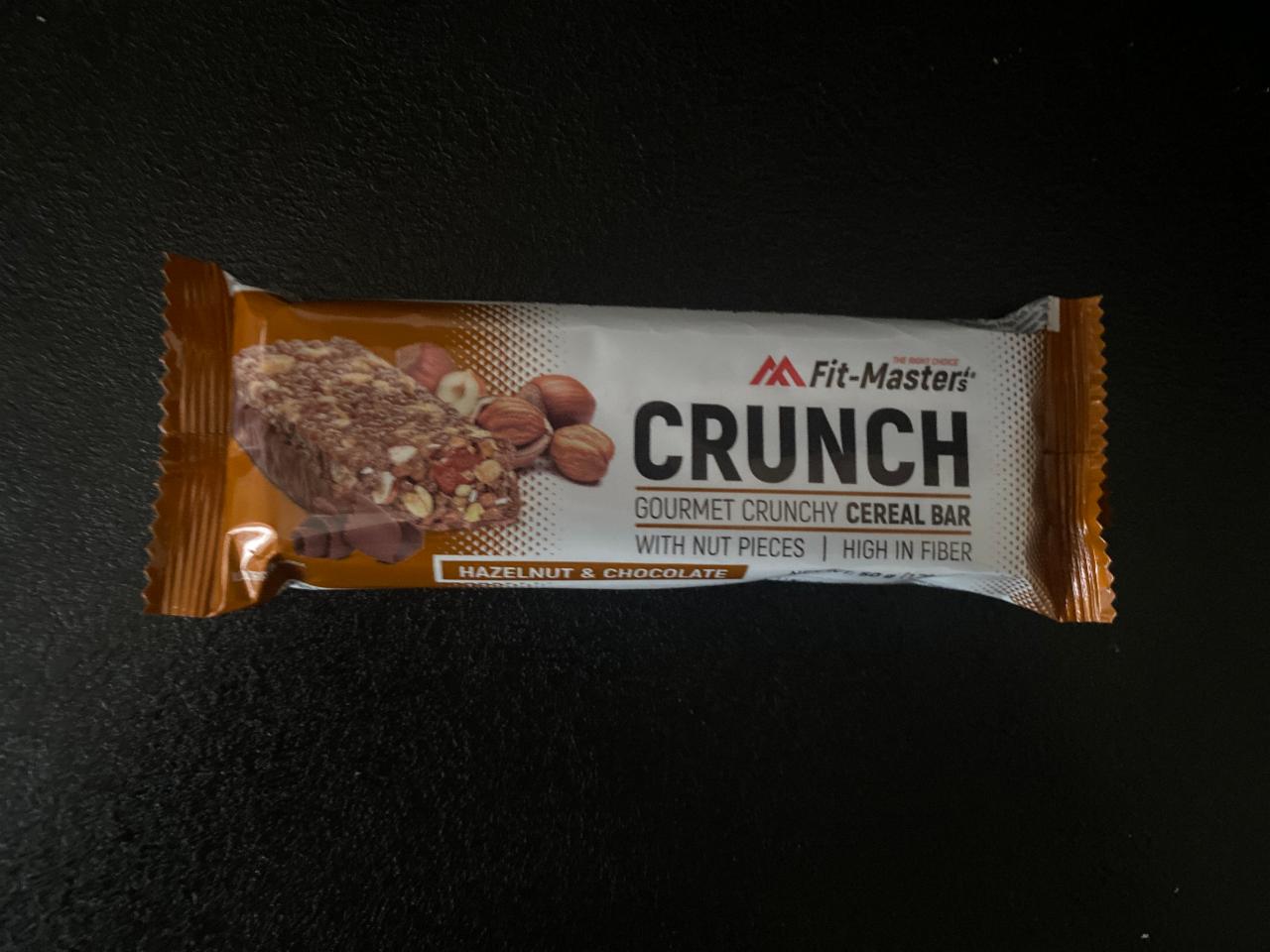 Fotografie - Cereal Bar Crunch čokoláda/oříšek Fit-master´s