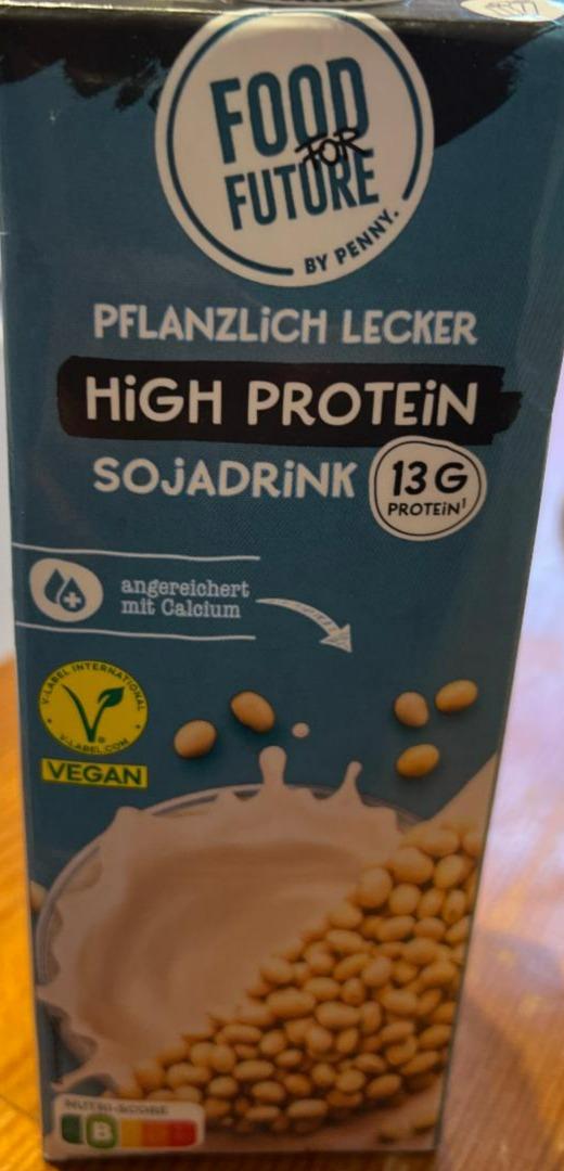 Fotografie - Pflanzlich lecker High protein sojadrink Food for Future