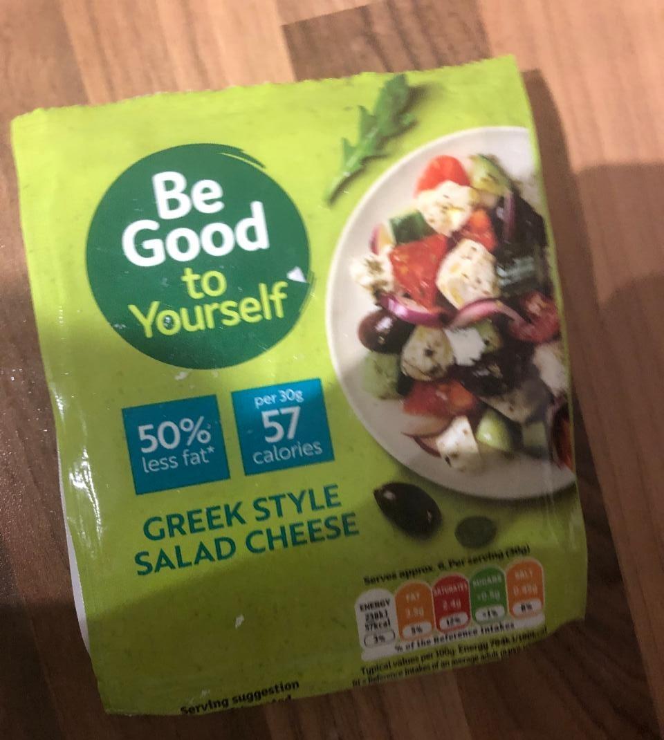 Fotografie - Be good to yourself greek style salad cheese 50%less fat