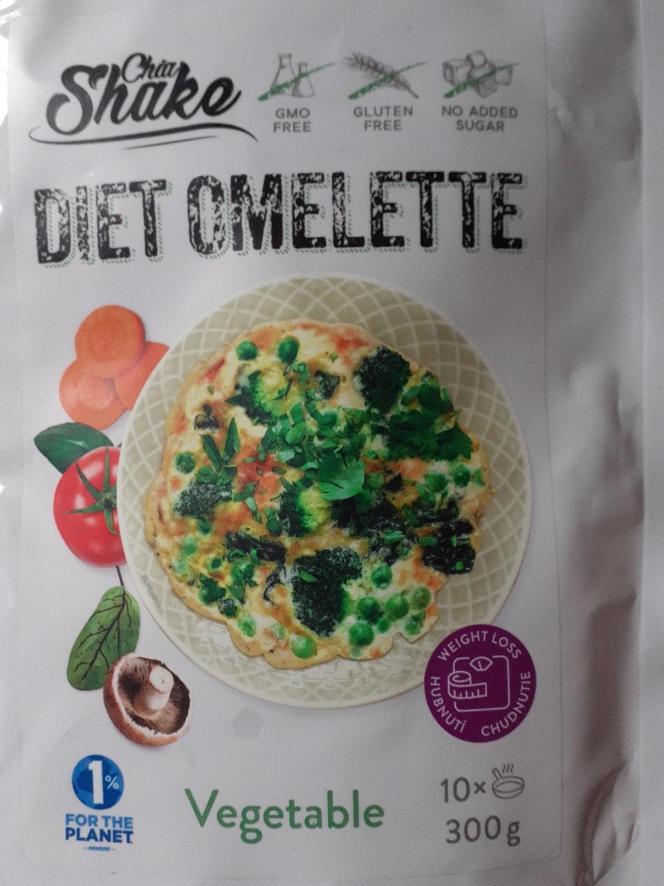 Fotografie - diet omelette vegetable