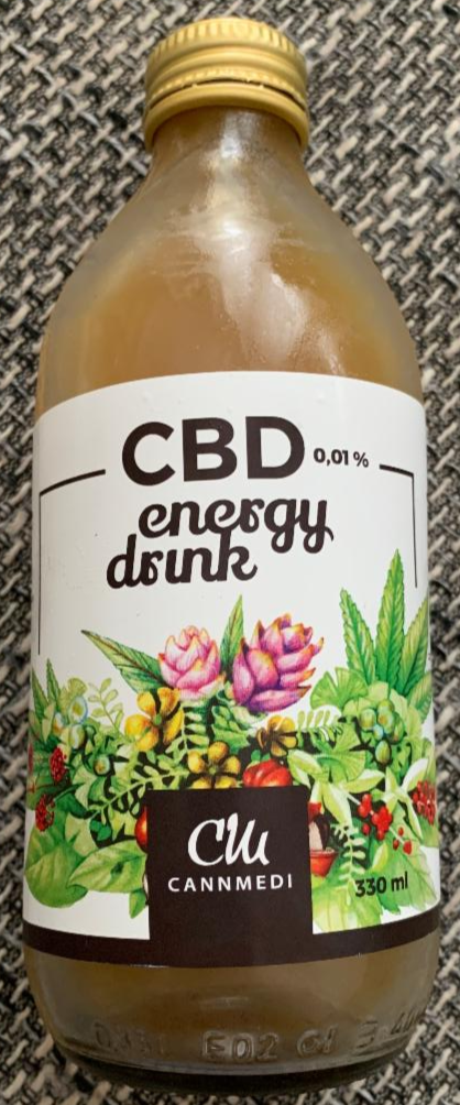 Fotografie - Energy drink s CBD Cannmedi