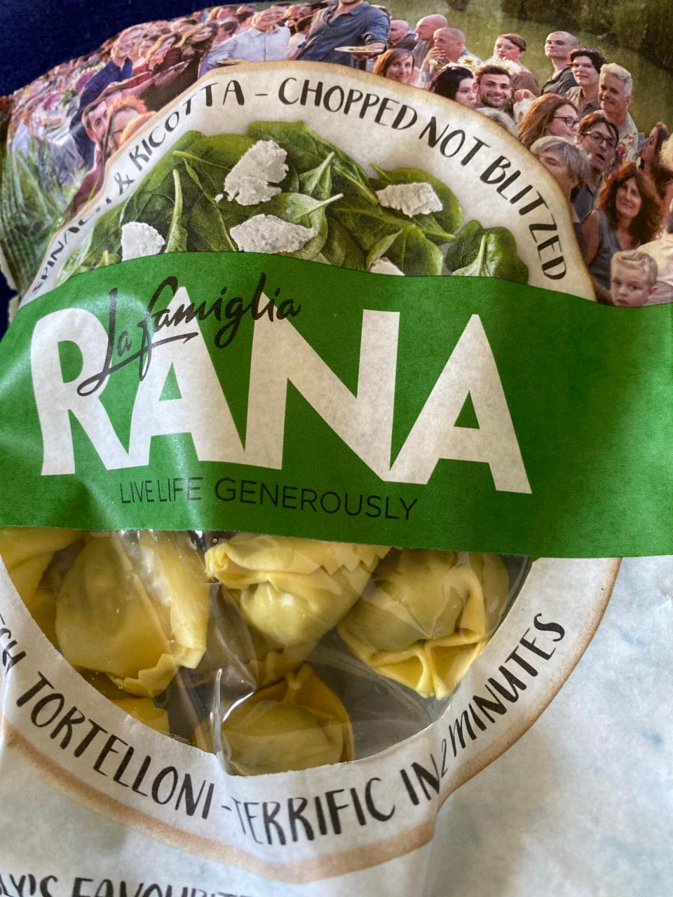 Fotografie - Spinach & Ricotta Fresh Tortelloni Rana