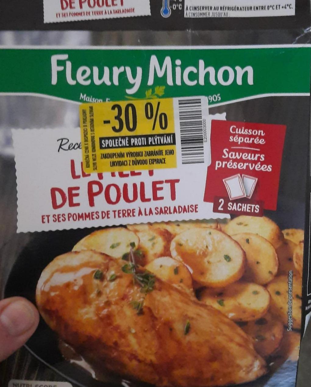 Fotografie - Le Filet de Poulet et ses Pommes de Terre à la Sarladaise Fleury Michon