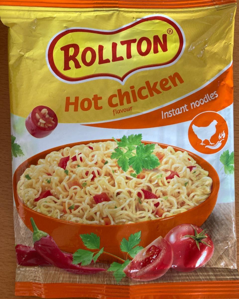 Fotografie - Hot Chicken Instant noodles Rollton