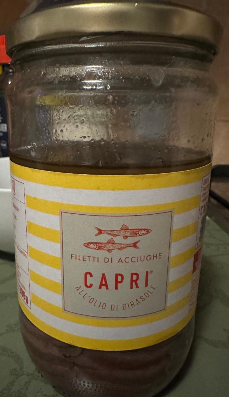 Fotografie - Filetované sardele bez kůže středně nasolené Capri