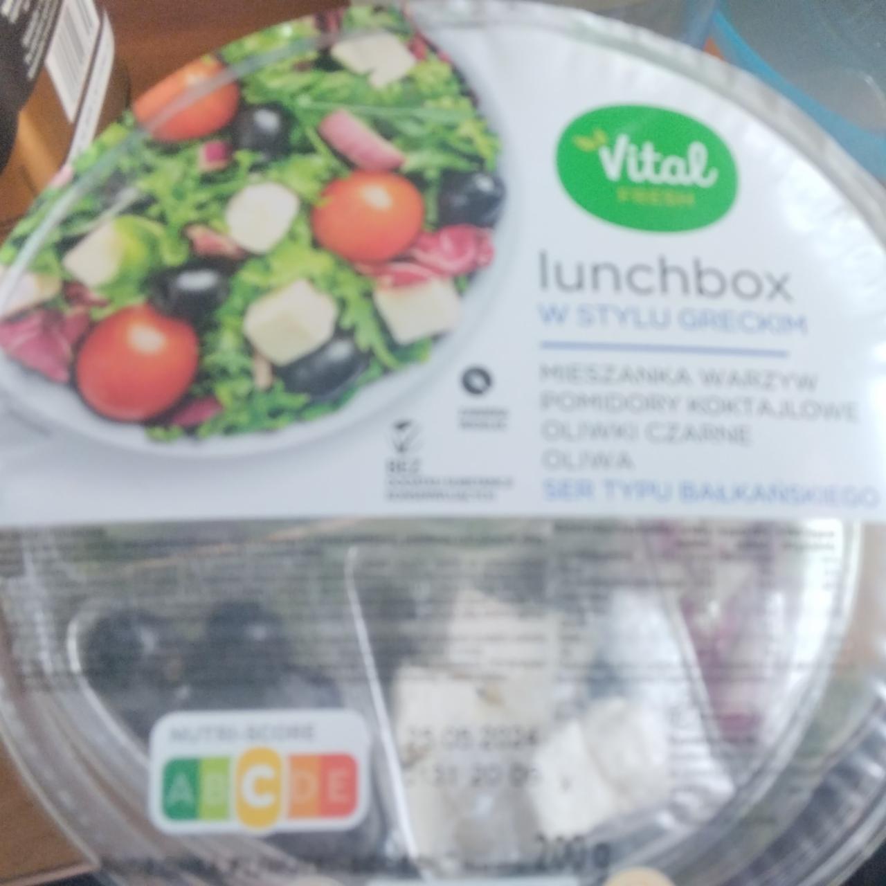 Fotografie - Lunchbox w stylu greckim Vital fresh