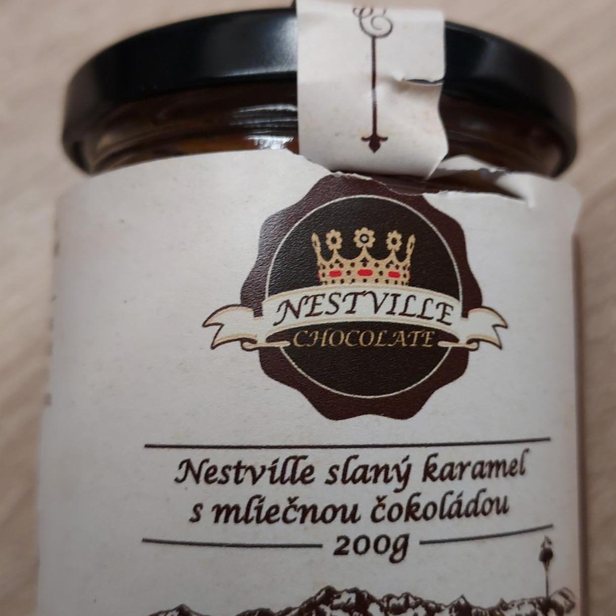 Fotografie - Slaný karamel s mléčnou čokoládou Nestville Chocolate