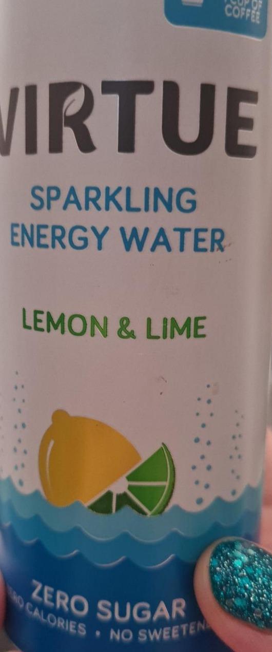 Fotografie - Virtue sparkling energy water lemon&lime