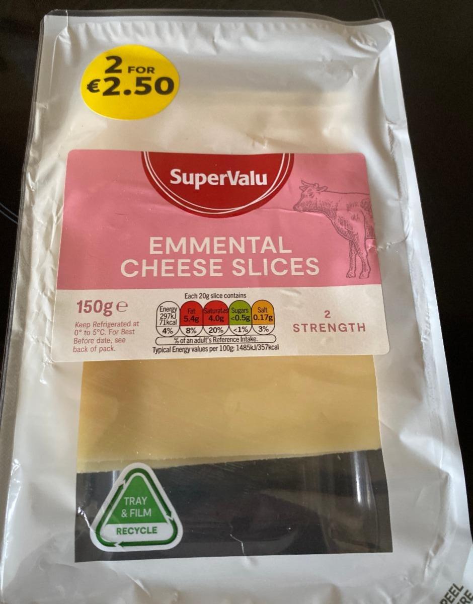 Fotografie - Emmental Cheese Slices SuperValu