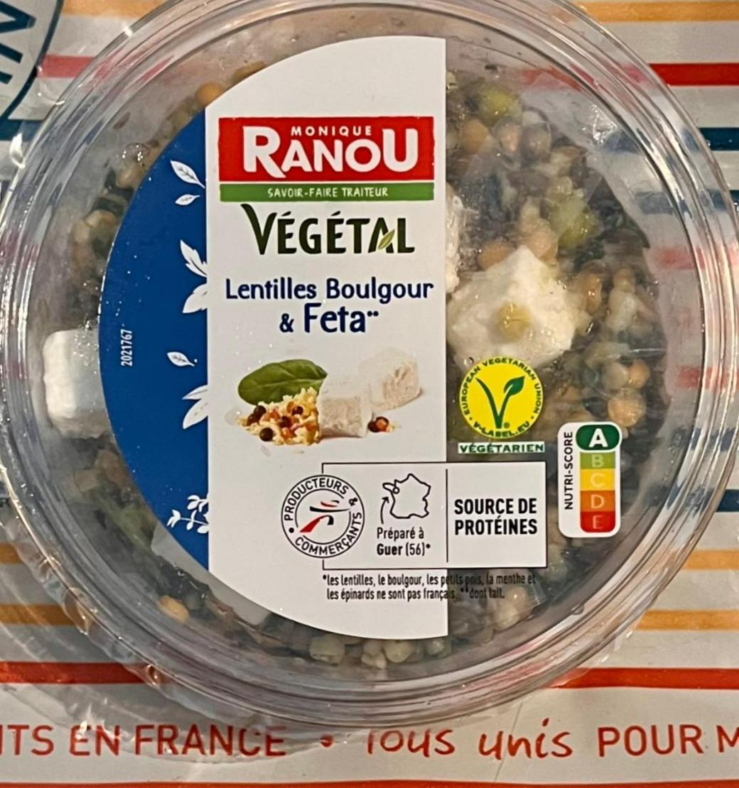 Fotografie - ranou vegetal lentilles boulgour & feta