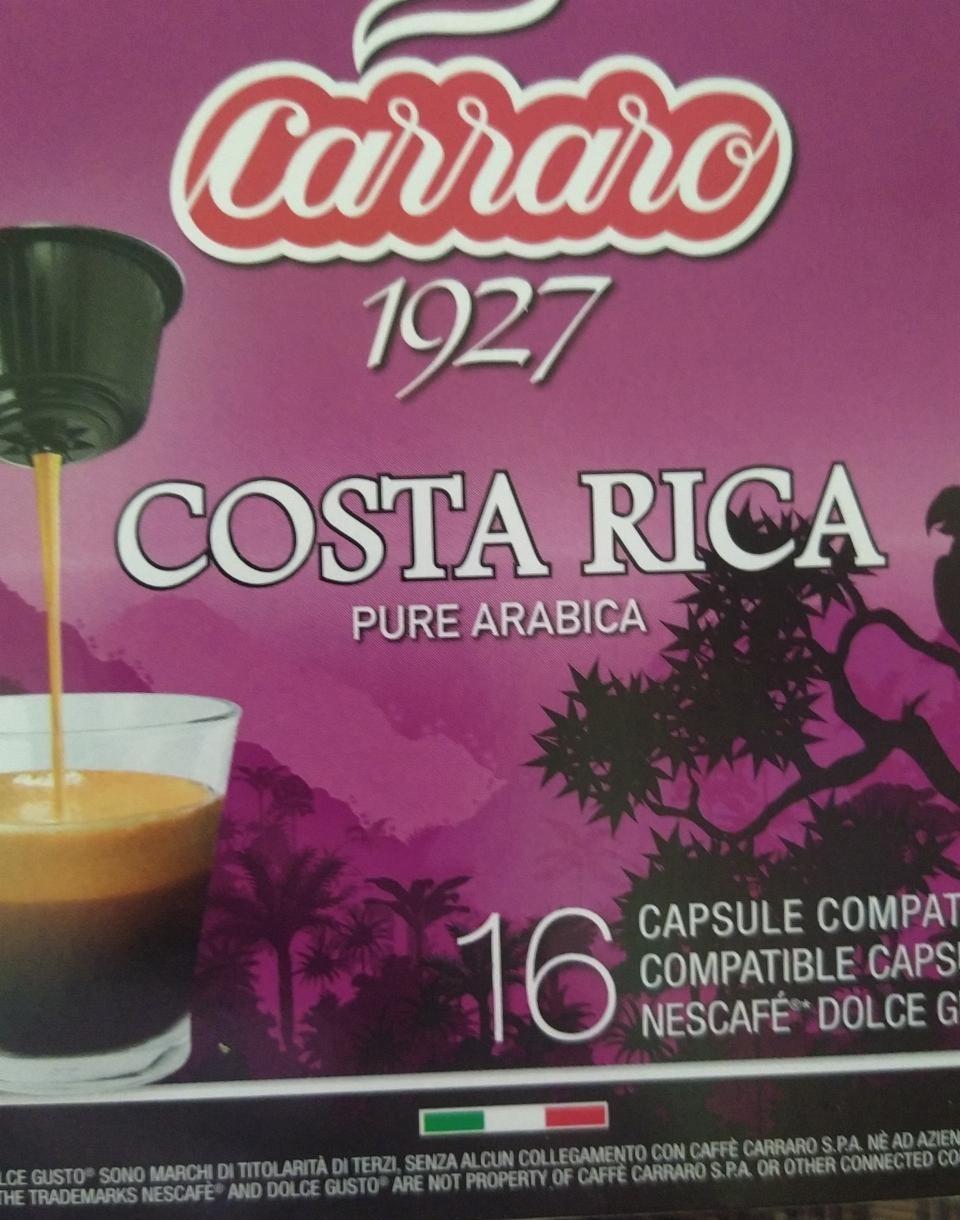 Fotografie - Capsule Costa Rica Pure Arabica Carraro