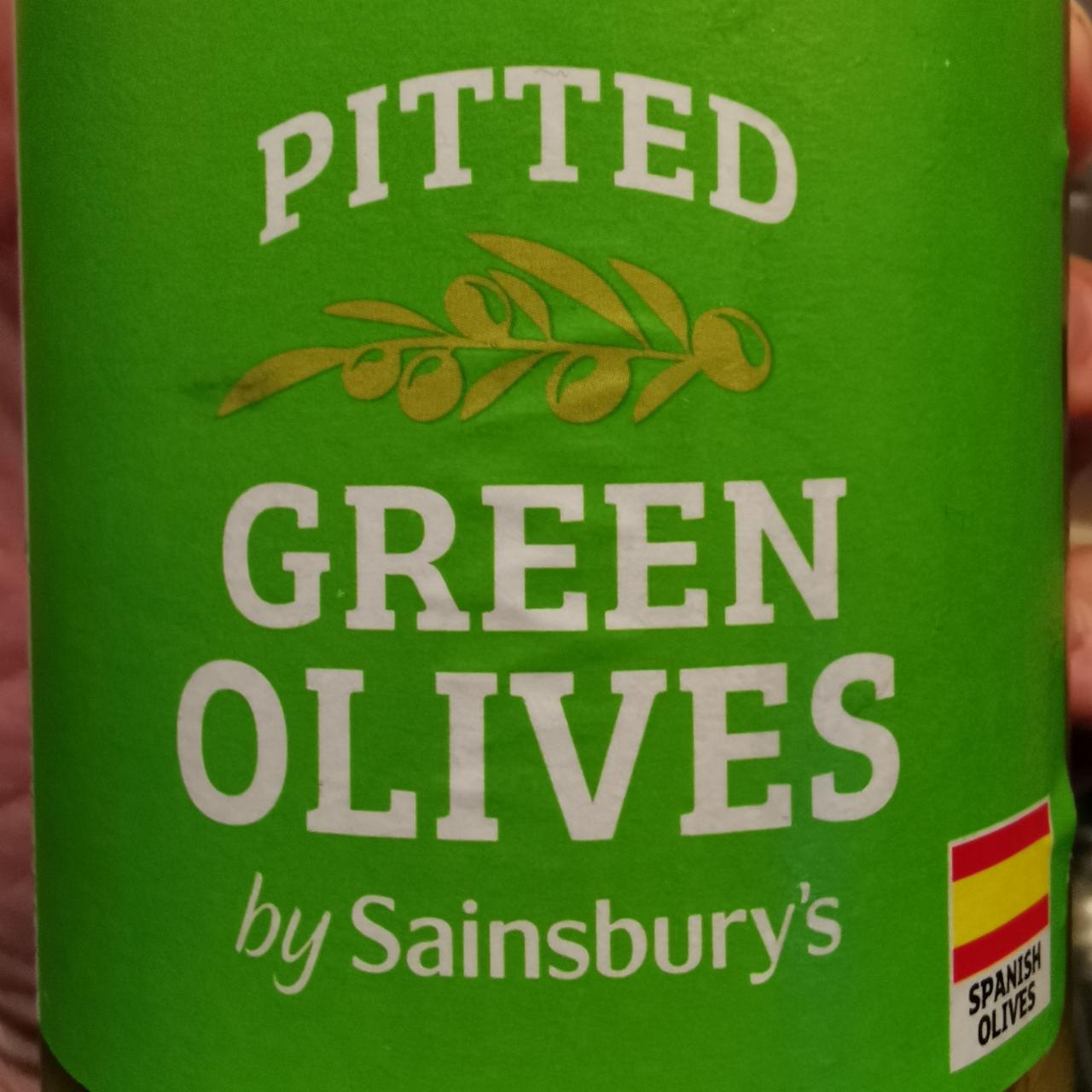 Fotografie - Pitted Green Olives by Sainsbury's